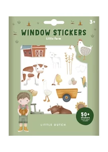 Little Dutch ablak matrica - Little Farm