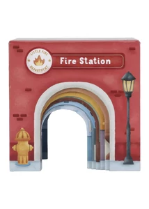 Little Dutch toronyépítő 6 db autóval