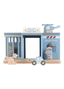 Little Dutch rendőrség - vasúti sínpályához