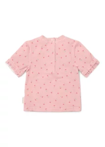 Little Dutch rövid ujjú úszó póló Sunny Flowers Blush - 74/80