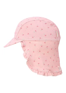 Little Dutch strand sapka Sunny Flowers Blush - 1-es méret