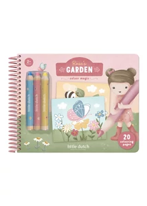 Little Dutch varázsfüzet színesceruzával Rosa és barátai