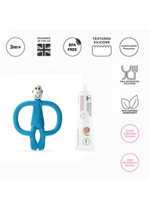 MM rágómaki és fogínygél szett - kék