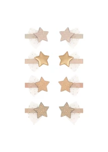 Balett csillag mini csatok - 8 db-os szett