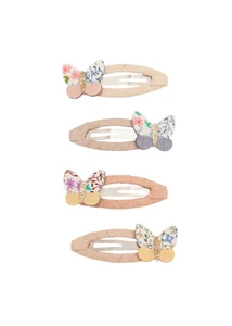 Tavaszi pillangós csatok - 4 db-os szett