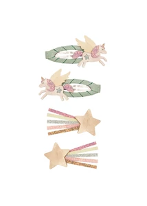 Repülő unikornis csatok - 4 db-os szett