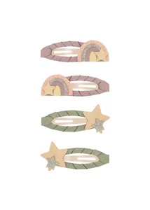 Szivárványos csatok - 4 db-os szett