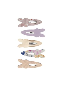 Húsvéti mini nyuszis csatok - 5 db-os szett