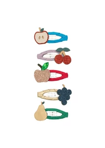 Gyümölcsös mini csatok - 5 db-os szett