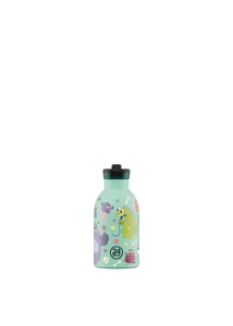 24BOTTLES Kids Clima 330ml rozsdamentes acél termosz szívószálas kupakkal, Spooky Friends