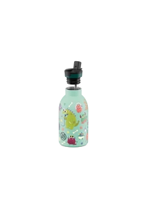 24BOTTLES Kids Clima 330ml rozsdamentes acél termosz szívószálas kupakkal, Spooky Friends