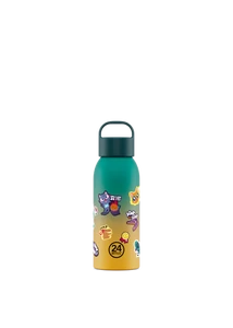 24BOTTLES Young Clima 500ml rozsdamentes acél termosz szívószálas kupakkal, Skibidi Squad
