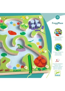 Íráselőkészítő, szortírozó - Mágneses labirintus - FrogyMaze