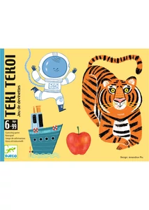 Kártyajáték - Ki vagyok én? - Téki-Tékoi