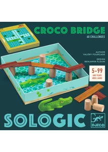 Logikai játék - Hídverő - Croco Bridge