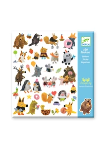 Matricák - Bundás barátok - Fluffy friends