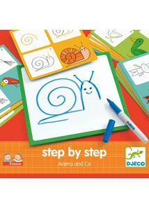 Rajzolás lépésről lépésre - Állatok - Step by step Animals and Co