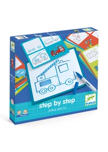 Rajzolás lépésről lépésre - Járművek - Step by step Arthur and Co