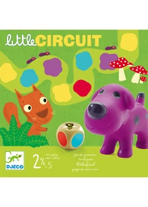 Társasjáték - Színlépegetős - Little circuit