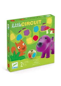 Társasjáték - Színlépegetős - Little circuit