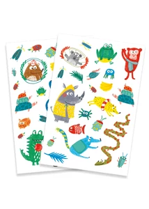 Tetováló matricák - Jópofák - Snouts