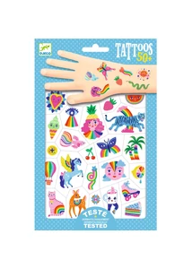 Tetováló matricák - Szivárvány - Rainbow