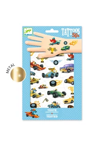 Tetováló matricák - Versenyautók - Speedsters