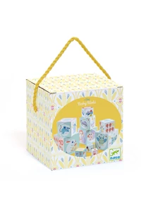 Toronyépítő kocka - Nyuszis - BabyBloki