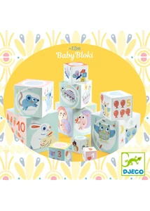 Toronyépítő kocka - Nyuszis - BabyBloki