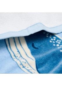 Little Dutch strandtörölköző Ocean World Blue - 60cm X 120cm