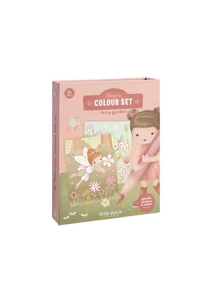 Little Dutch színező könyv kiegészítőkkel - Rosa Fairy Garden