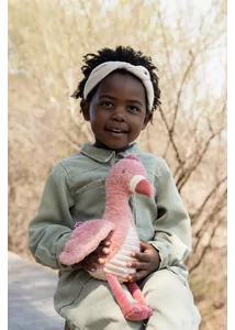 Little Dutch plüss flamingó 35 cm - Safari Friends