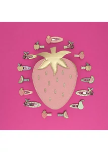 Gyümölcssalátás mini klipszek - 8 db-os szett