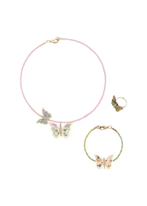 Pillangós ékszerszett