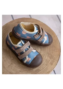 TD Shoes Vászoncipő - kék, macis