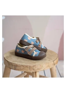 TD Shoes Vászoncipő - kék, macis