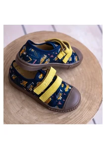 TD Shoes Vászoncipő - kék, munkagépes