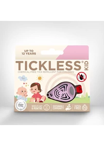Tickless Kid ultrahangos kullancsriasztó babáknak és kisgyerekeknek Pink