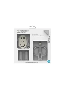 Fogzás rágómakival - alap szett - világosszürke