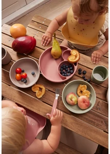 Filibabba szilikon előke - őszi faleveles