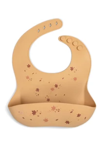 Filibabba szilikon előke - őszi faleveles