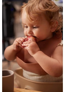 Filibabba szilikon előke - mókusos