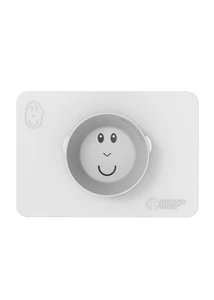 Makihami - Csúszásmentes szilikon alátét + tányér 2:1 - szürke