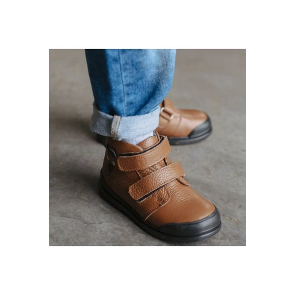 TD Shoes Szupinált Vízálló Fiú Cipő - Brown Bear