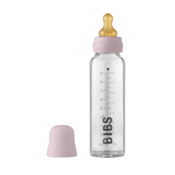 BIBS cumisüvegszett - halvány lila - 225 ml