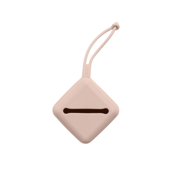 BIBS szilikon cumitartó (Púderrózsaszín)