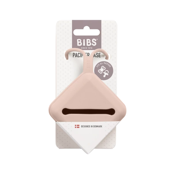 BIBS szilikon cumitartó (Púderrózsaszín)