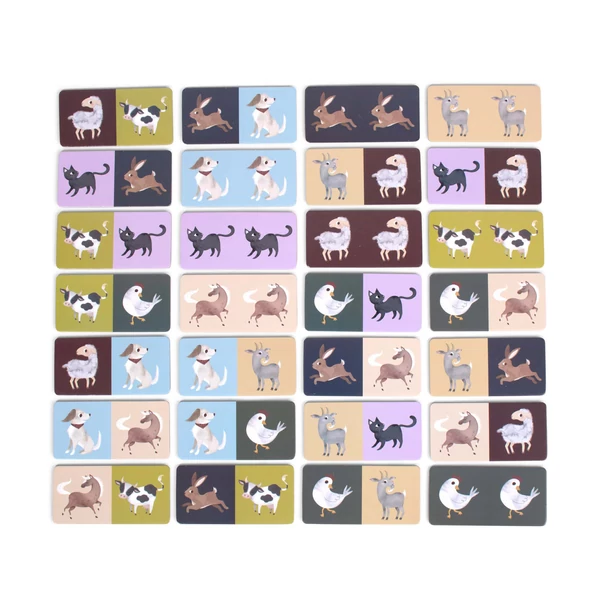 Filibabba domino - Állatok a farmon