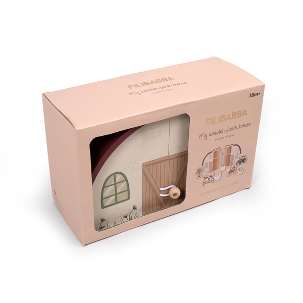 Filibabba Kicsi farmom állatokkal házikó