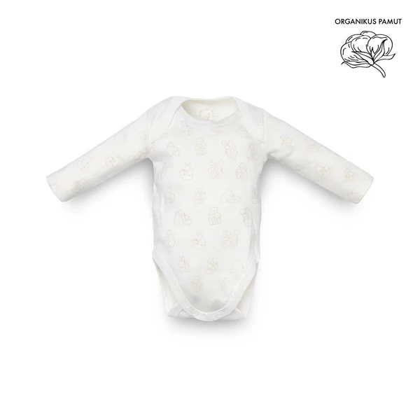 Kenguru Gold - Borítéknyakú kombidressz - ecrü